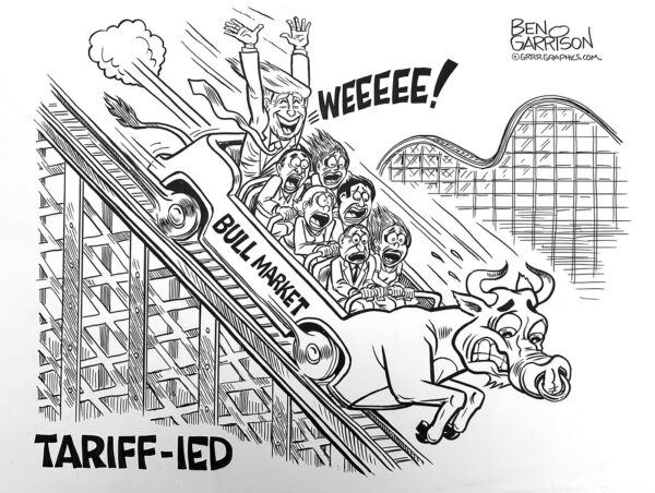 Don't be Tariffied! '-Original ART  Collectors Item