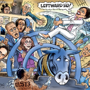 Democrats Lost At Sea Signed Print
