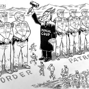 Judicial Coup-Original ART  Collectors Item