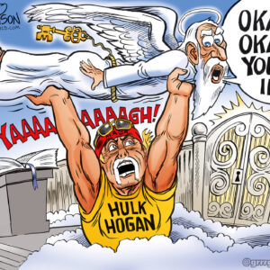 Hulk Hogan RIP Signed Print
