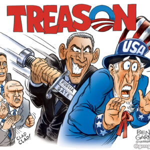 Obama's Treason Signed Print