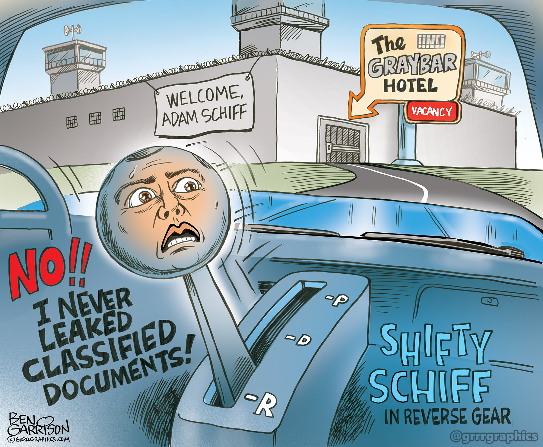 Adam Schiff Shifts Into Reverse