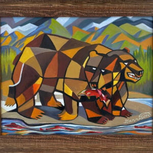 SOLD Nature's Fall Feast Original Oil Painting Framed