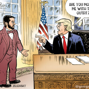 Dress Appropriately Signed Print