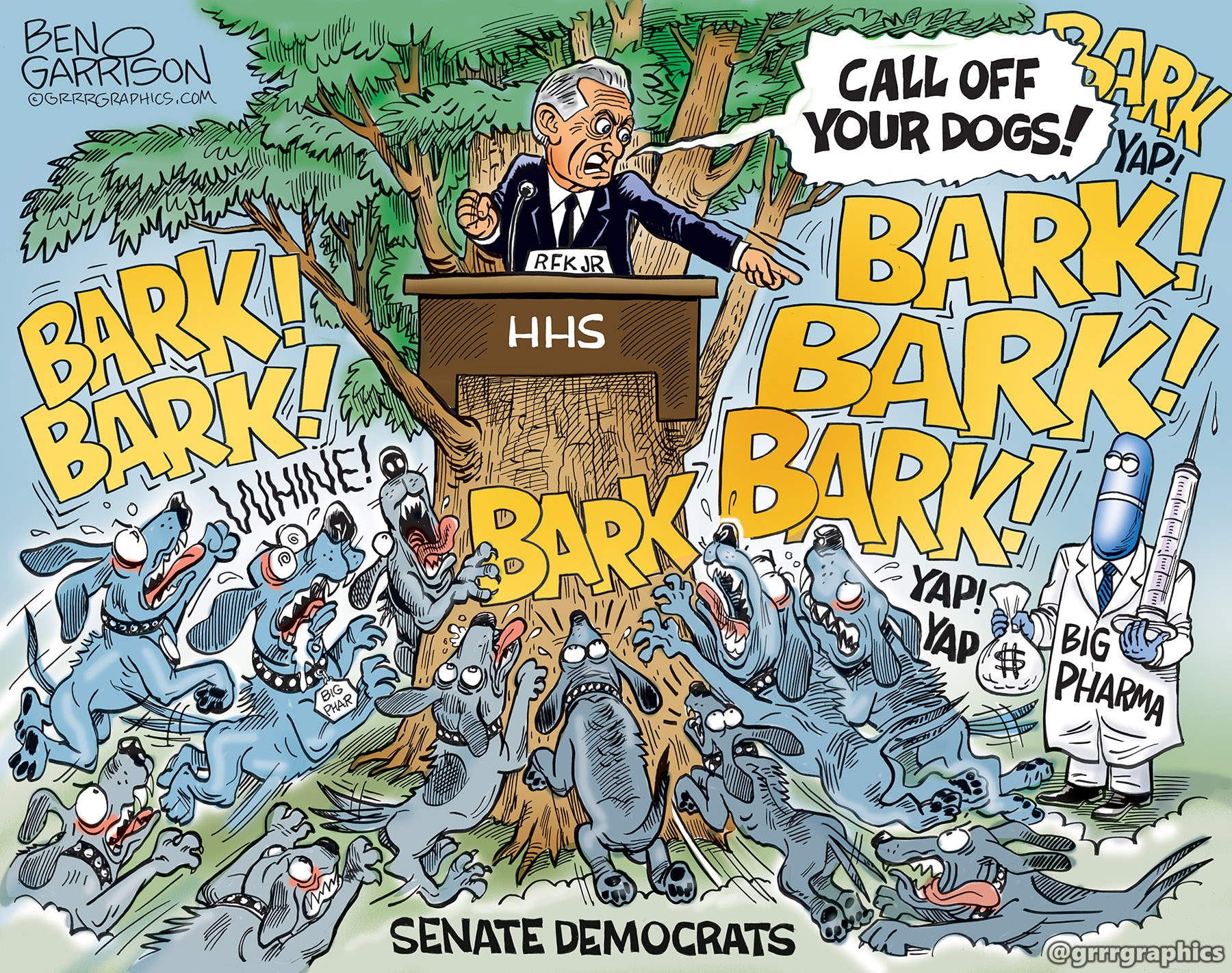 Big Pharma Senate Dogs