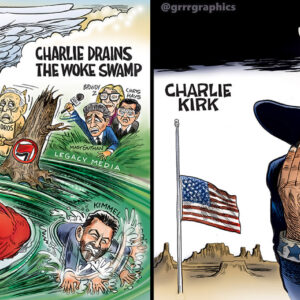 Remembering Charlie Kirk Signed Print Bundle