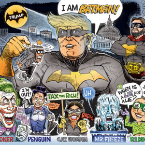 Trump Is Batman Signed Print