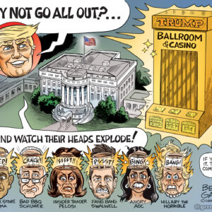 Trump Ballroom Blitz Signed Print