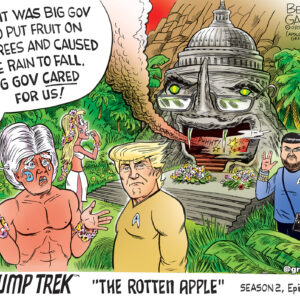 Trump Trek Signed Print