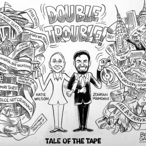 Double Trouble Original Art Collectors Item