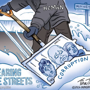 Homan Cleans Up Signed Print