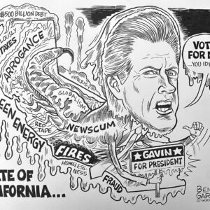 State Of California Original Art Collectors Item