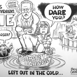 Climate Change Lies Original Art