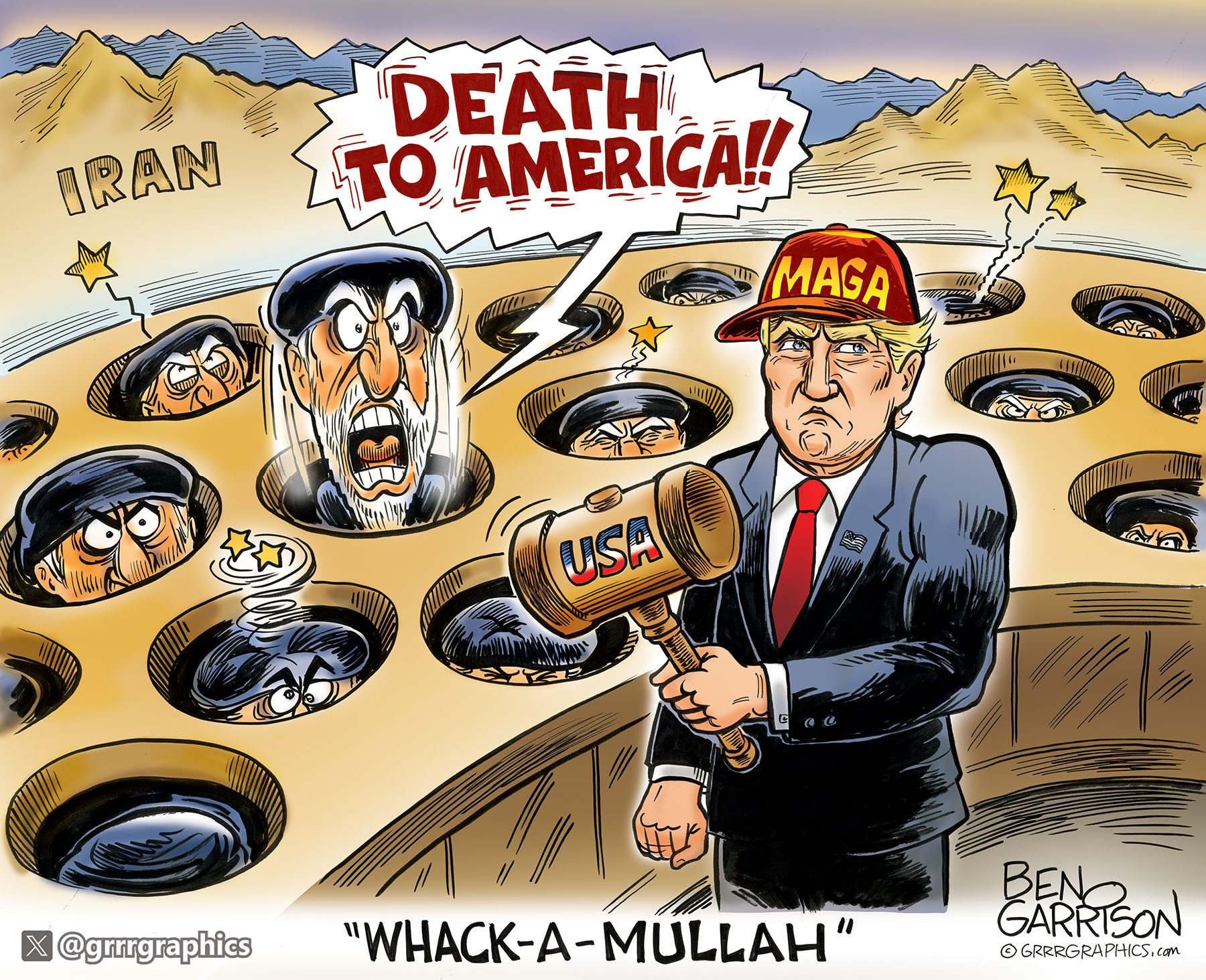 Whack a Mullah Original Art - Image 2