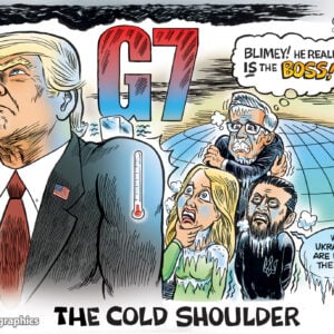 G7 Cold Shoulder  Signed Print