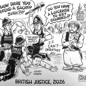 British Justice 2026 Original Art Collectors Item