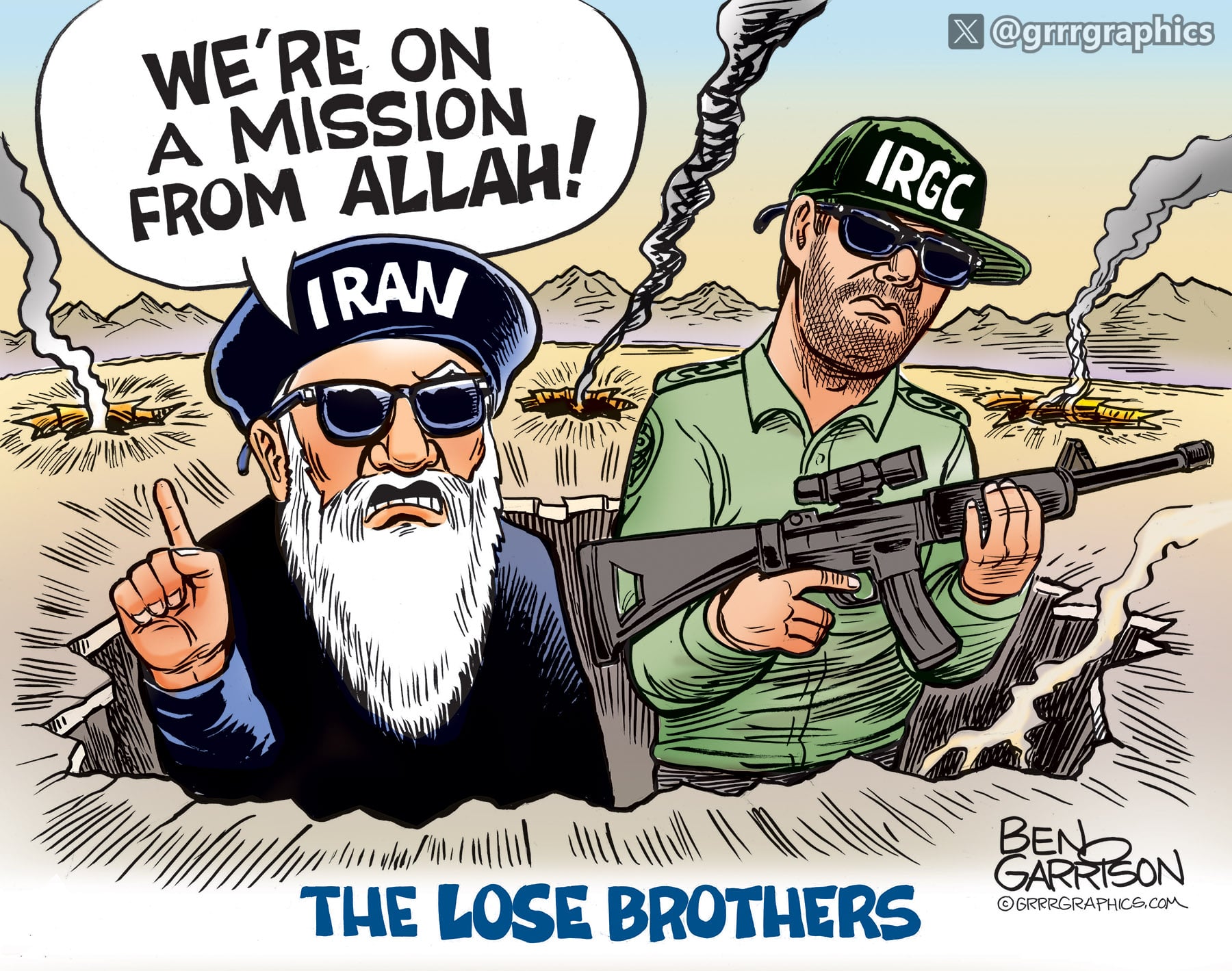 The Lose Brothers Original Art Collectors Item - Image 2